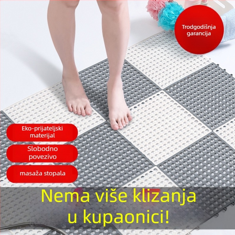 Plastične interkonekcijske podloge za kuhinju i kupaonu, prilagodljive rezanju, protuklizne, vodootporne