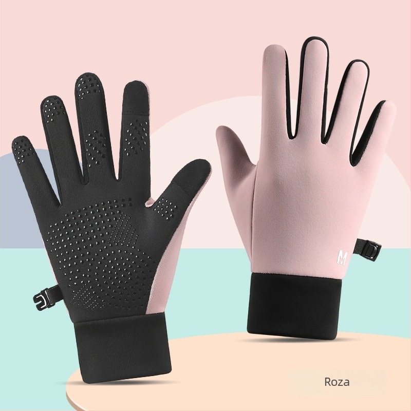 Dječje rukavice za biciklizam: tople tkanine, vodootporne, protuklizne, kompatibilne s dodirnim zaslonom, za uzrast 4–14 godina