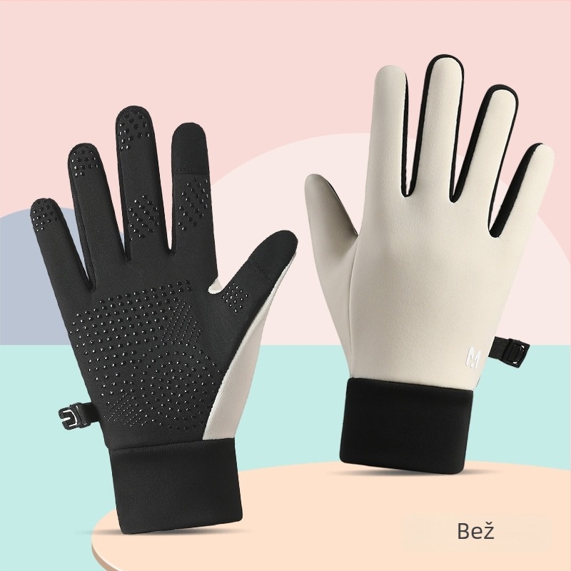 Dječje rukavice za biciklizam: tople tkanine, vodootporne, protuklizne, kompatibilne s dodirnim zaslonom, za uzrast 4–14 godina
