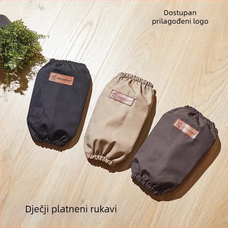 Korejskog stila platnene rukave za zaštitu od prljavštine, jednofarbni uzorak, za djecu i odrasle