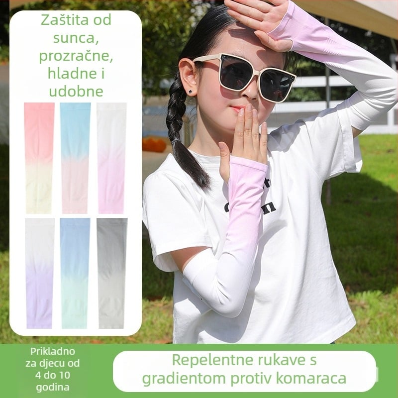 Dječji UV zaštitni rukav za podlakticu, Ice Silk i poliester, proljeće 2024