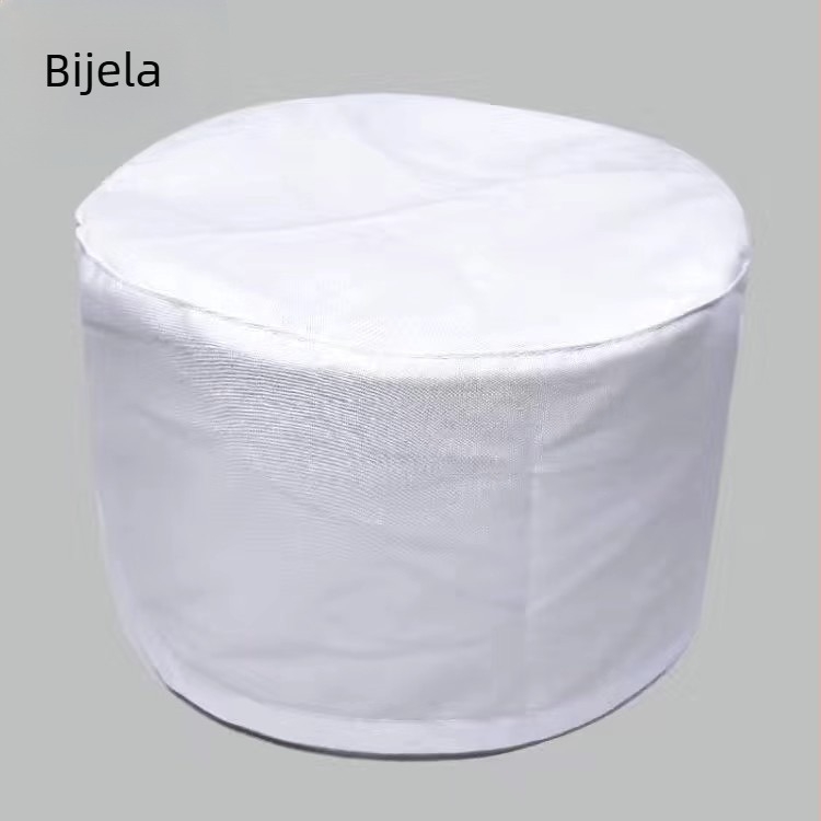 Kapa medicinske sestre - poliester; monohromatski uzorak; jednostavna tkanina; mat završna obrada; za sva godišnja doba