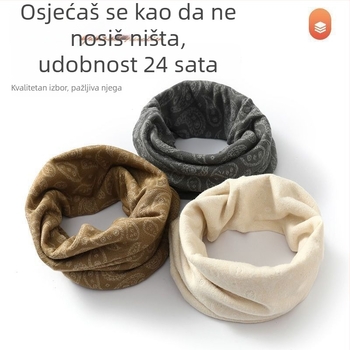 Ljetni tanki pamučni šal za vrat za vožnju biciklom, otporan na vjetar i zaštita od sunca, za muškarce i žene