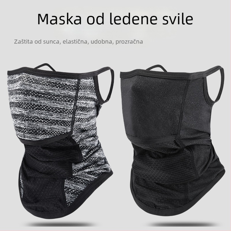 Maska za vožnju biciklom, prozračni najlon, unisex, prilagodljiva obrada, privatna etiketa dostupna