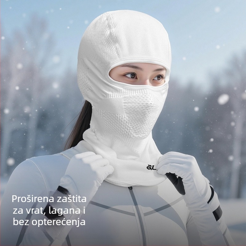 Jesen-zimska skijaška maska, bešivni pokrov za glavu za biciklizam i vožnju motociklom, prozračna zaštita vrata, podstava kacige