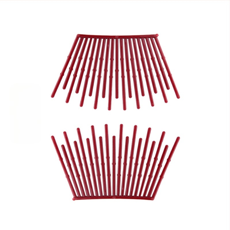 Akrilna četka za kosu za updo – ženski geometrijski stil, elektroplatiranje, dodatak za kosu (Materijal: plast/smola; Stil: ženski; Oblikovanje: geometrijski tip; Obrada: elektroplatiranje; Kategorija: dodatak za kosu)