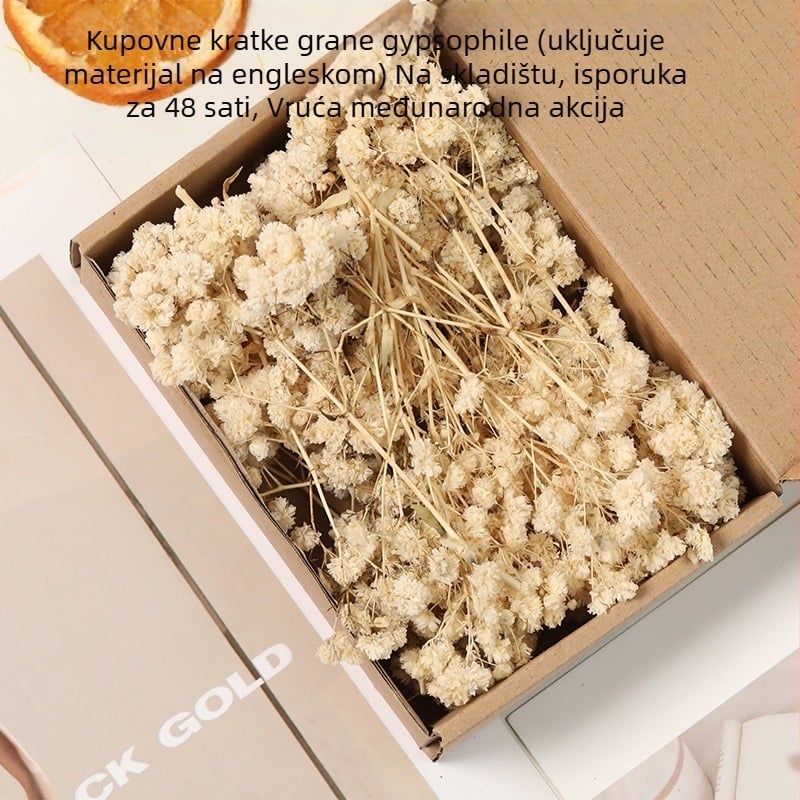 Cvijet – Starry Sky sušena gypsophila, obojena, DIY buket u kutiji