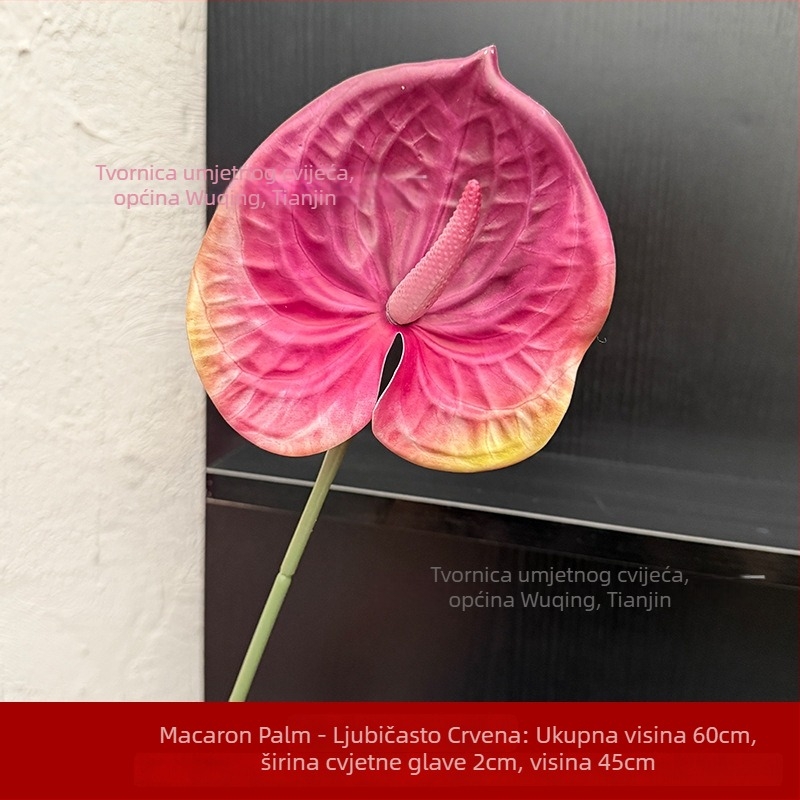 3D-Printani mekani umjetni cvijet palma rekviziti za fotografiju – vjenčanje, na otvorenom i kućna dekoracija (Materijal: PU / mekana guma; Obrada: Drugo; Upotreba: Vjenčanje, Na otvorenom, Rekviziti za fotografiju, Dekor kod kuće)