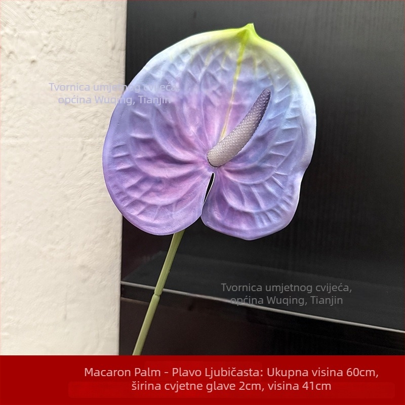 3D-Printani mekani umjetni cvijet palma rekviziti za fotografiju – vjenčanje, na otvorenom i kućna dekoracija (Materijal: PU / mekana guma; Obrada: Drugo; Upotreba: Vjenčanje, Na otvorenom, Rekviziti za fotografiju, Dekor kod kuće)