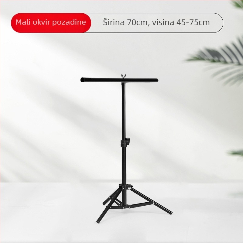 Pozadinska držač s metalnim okvirom i PVC pozadinom za fotografiju proizvoda; težina 1,2 kg; marka Refutuna/ruifutu