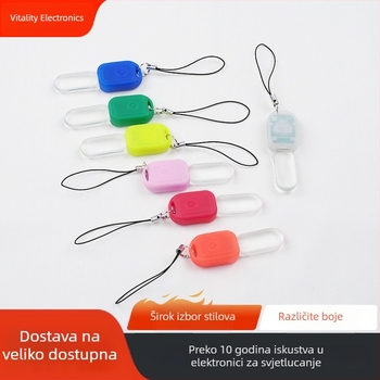 LED svjetleći privjesak – Prijenosno vanjsko upozoravajuće svjetlo, privjesak za ruksak, plastični privjesak, HL043
