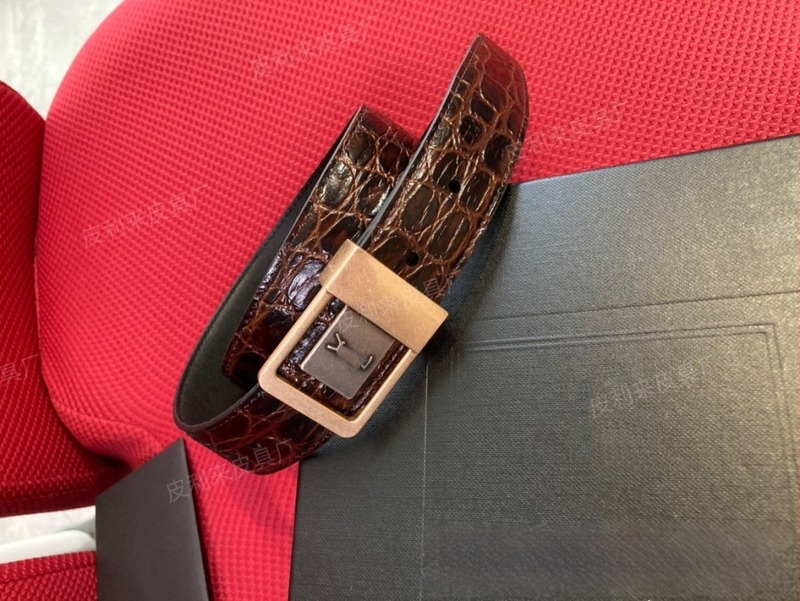 Ženski kožni pojas od prave kože, koža prvog sloja teleća, bakrena kopča, glatko zaključavanje, svestran stil, elektroplatirani završetak