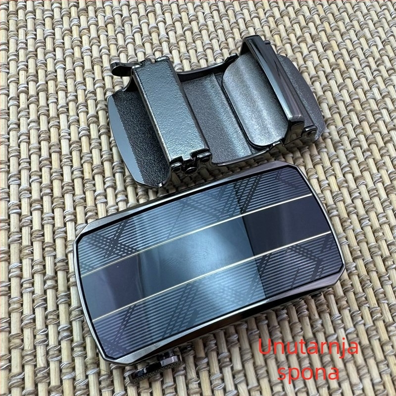 Automatska kopča za pojas – pravokutna željezna kopča, karikatura uzorak, proljeće 2025