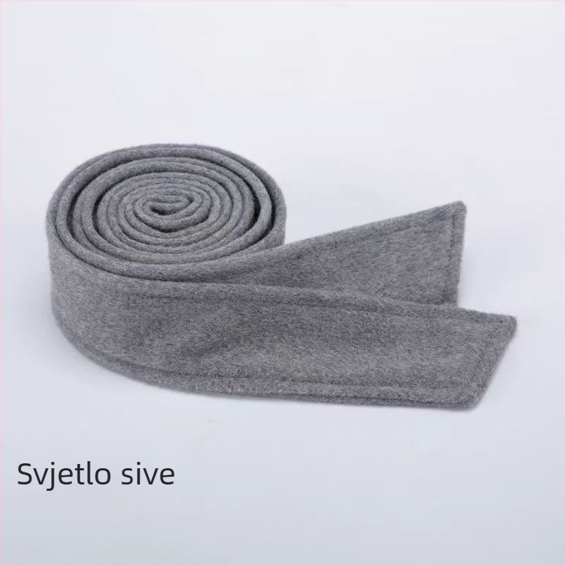 Pojas za struk od dvostrane vune, unisex, zima, širina 4,8 cm, lansiran u jeseni 2022