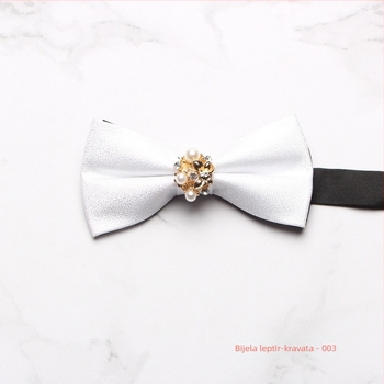 Leptir-mašna, korejskog stila, poliester, jacquard tkanina, monokromni dizajn, dijamantni detalji (poliester, korejski stil, jacquard tkanina, monokromni dizajn, dijamantni detalji)