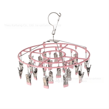 Kai Tang 24-plastične klipse za sušenje, univerzalni kućni sušilac za čarape i donje rublje