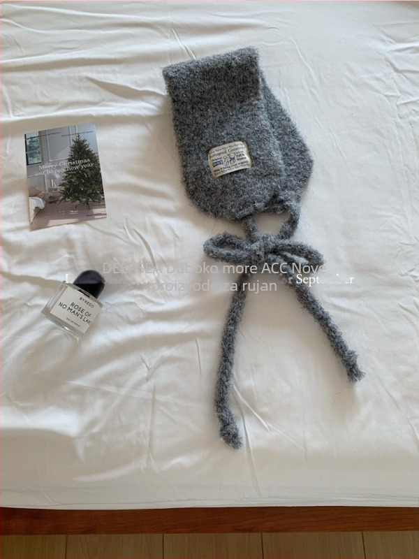 Unisex vuneni ulošci za uši — plišani, monokromatski, zaštita ušiju, zima 2025