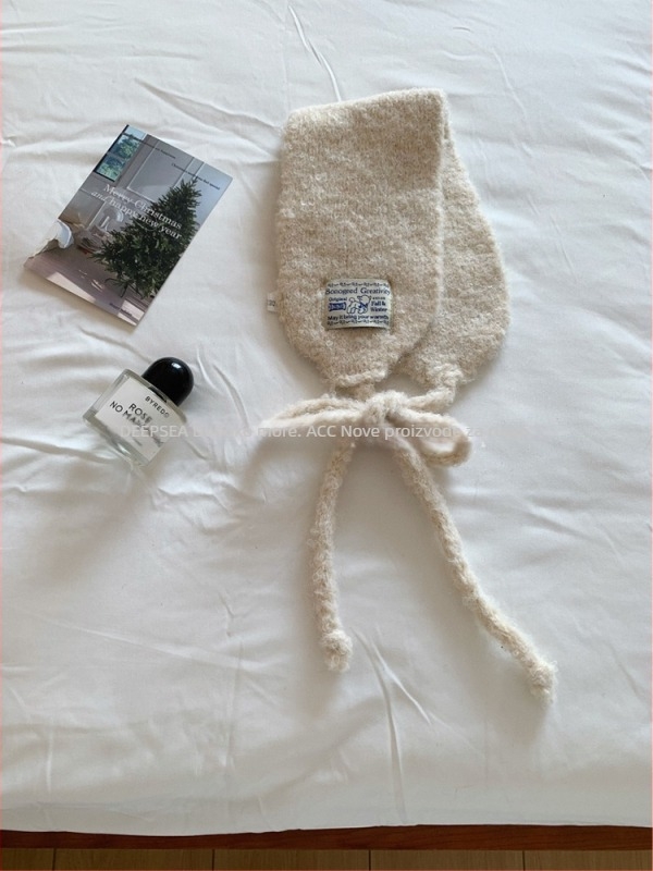 Unisex vuneni ulošci za uši — plišani, monokromatski, zaštita ušiju, zima 2025