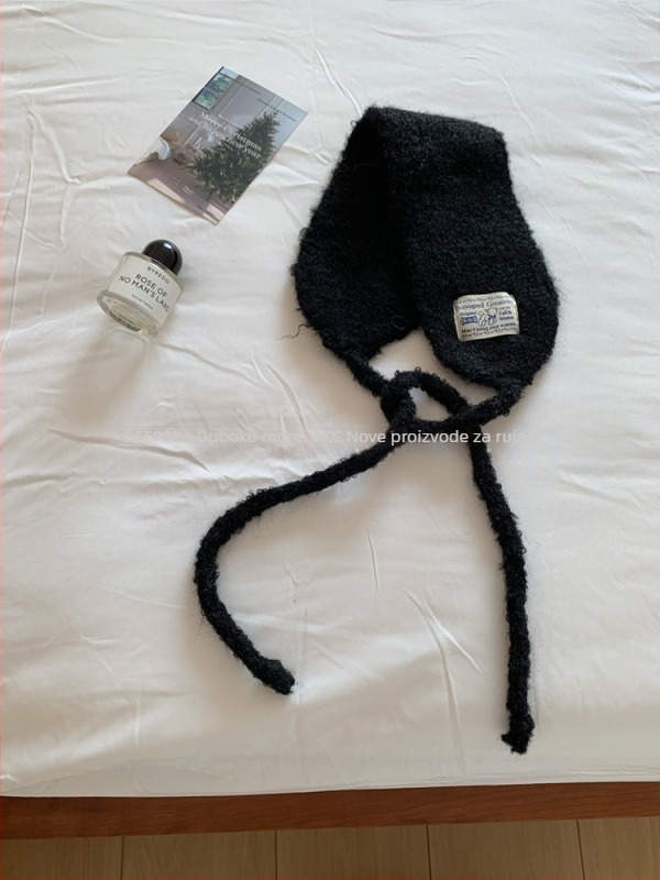 Unisex vuneni ulošci za uši — plišani, monokromatski, zaštita ušiju, zima 2025