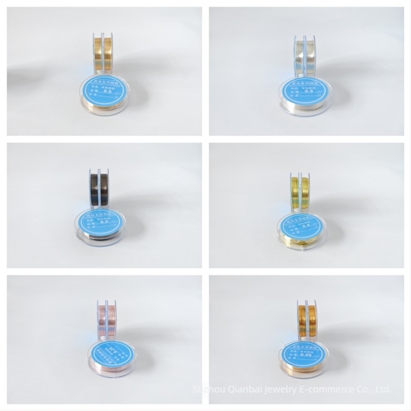 DIY nakit žica – bakar, elektroplatiranje, Šifra proizvoda QBS-A-002, Marka Suzhou qianbai decoration