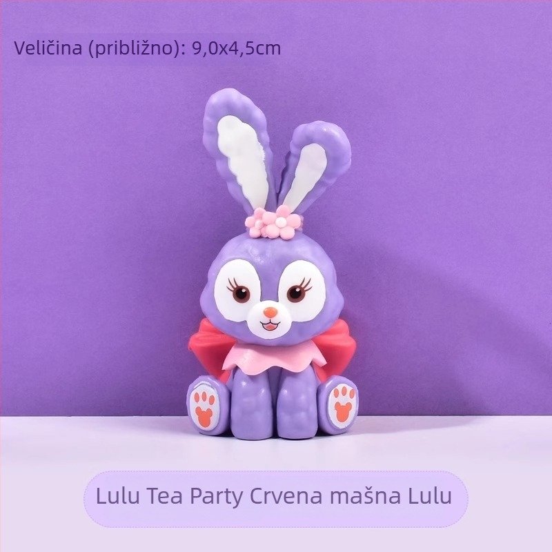 DIY dodaci – lutka Little Lulu Tea Party, set za izradu smole s epoksidnom smolom, plast/smola, proljeće 2024