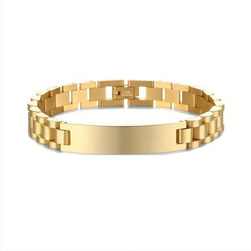 Nerđajući čelični kaiš za sat, geometrijski dizajn, unisex, podesiv i prilagodljiv