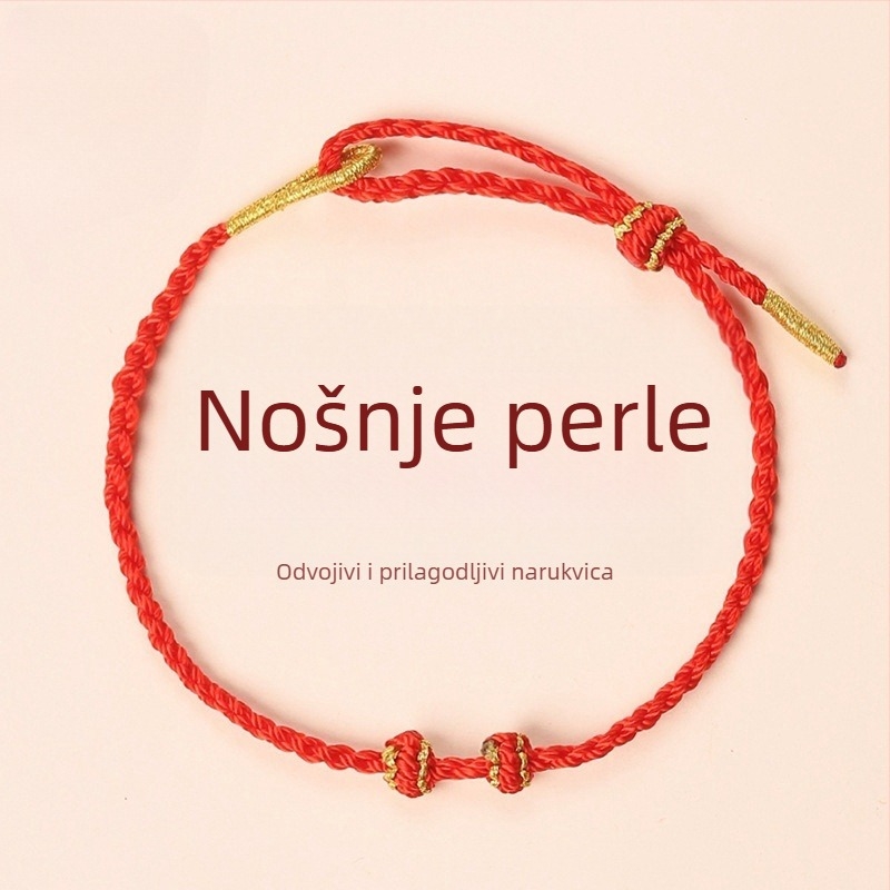DIY pleteni narukvica od užeta, originalni dizajn, unisex, ručna izrada, porijeklo: Lianyungang
