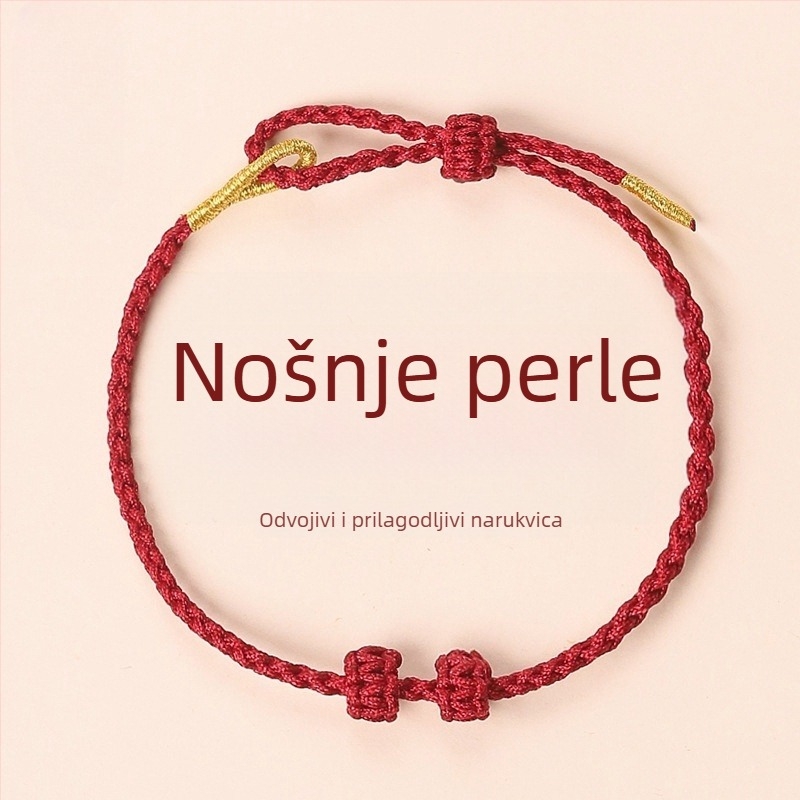 DIY pleteni narukvica od užeta, originalni dizajn, unisex, ručna izrada, porijeklo: Lianyungang