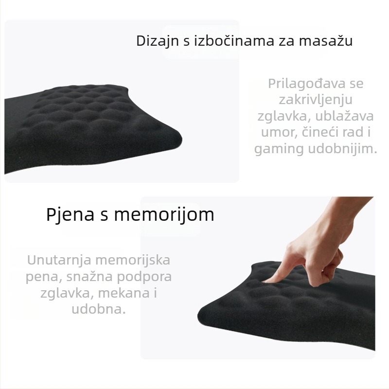 Podložka za zglob s gumom, jednostrana, crtani stil, OEM prilagodba