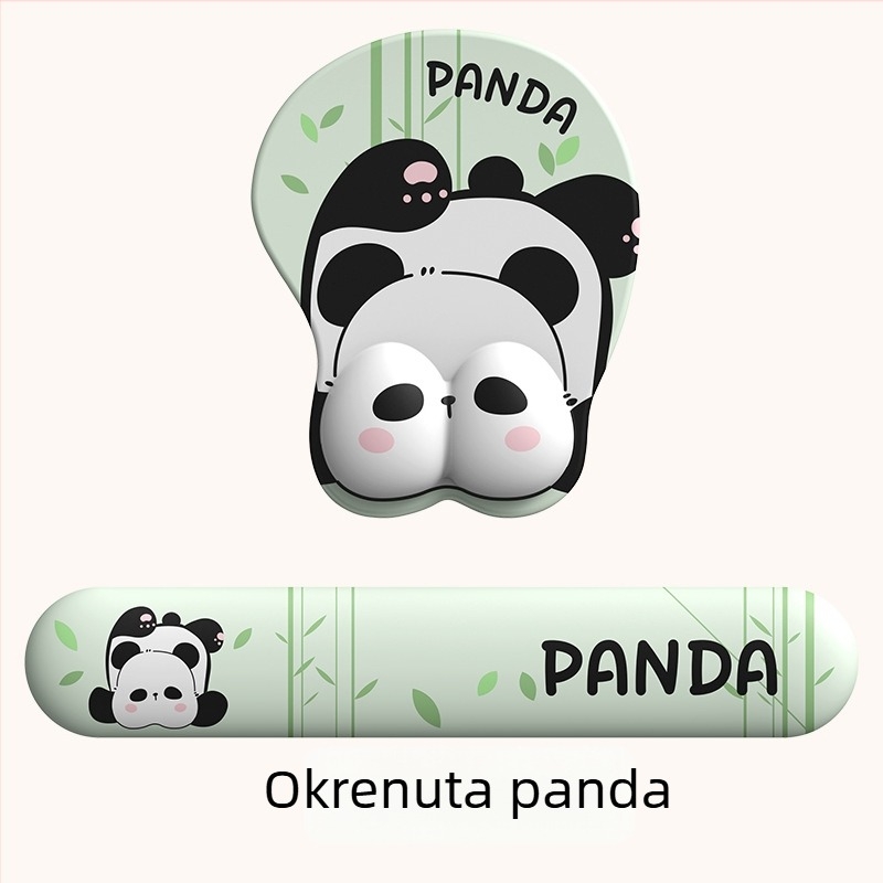 3D podloga za miša s zaštitom zapešća - Cortical materijal, OEM obrada