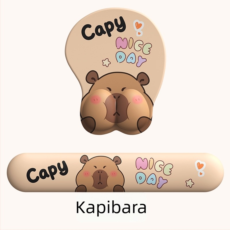 3D podloga za miša s zaštitom zapešća - Cortical materijal, OEM obrada