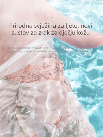 100% pamuk bebama kratkih rukava lagani ljetni top za bebe i djecu (unisex)