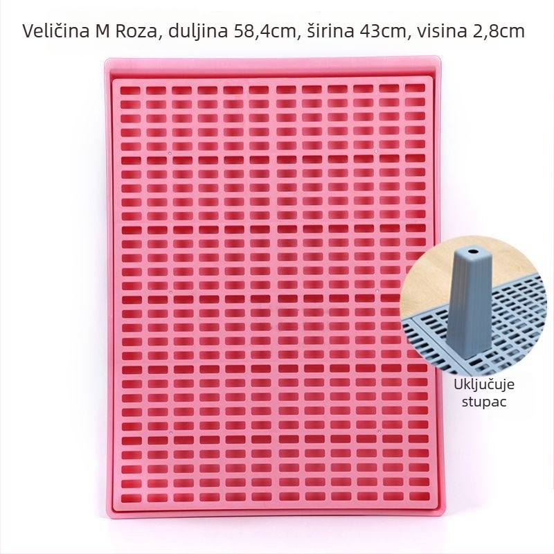 Podložak za trening kućnog toaleta – ABS plastika, podložak za kontrolu mačje smeće