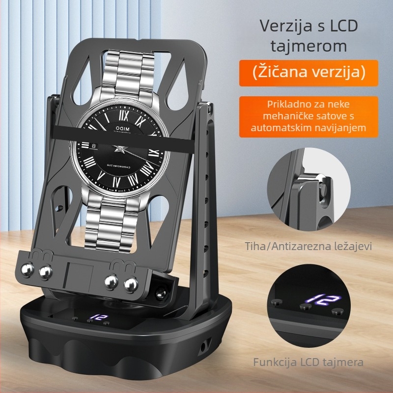 Navijač za mehaničke satove — automatsko namatanje, rotirajuća kutija za pohranu
