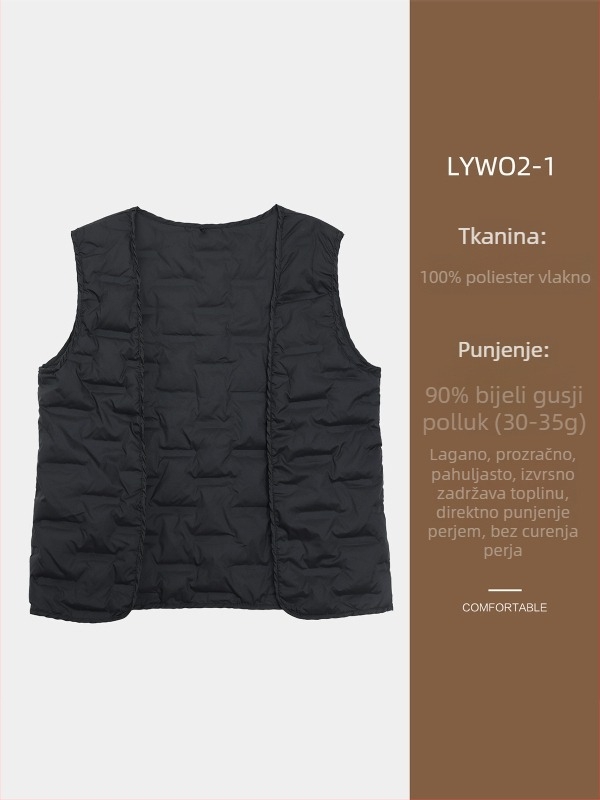 Podstava kaputa, minimalisticki stil, prilagodljiv kroj, kopčanje na jedan red, bez ovratnika, pamuk materijal