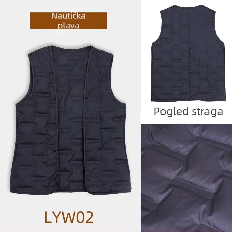 Podstava kaputa, minimalisticki stil, prilagodljiv kroj, kopčanje na jedan red, bez ovratnika, pamuk materijal