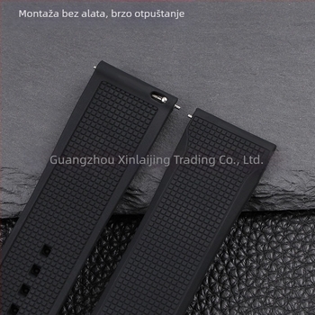 Silikonska narukvica za sat s leptir kopčom za Huawei GT seriju (GT246, GT2PRO, GT2E, Watch3) – Royal, ljeto 2024