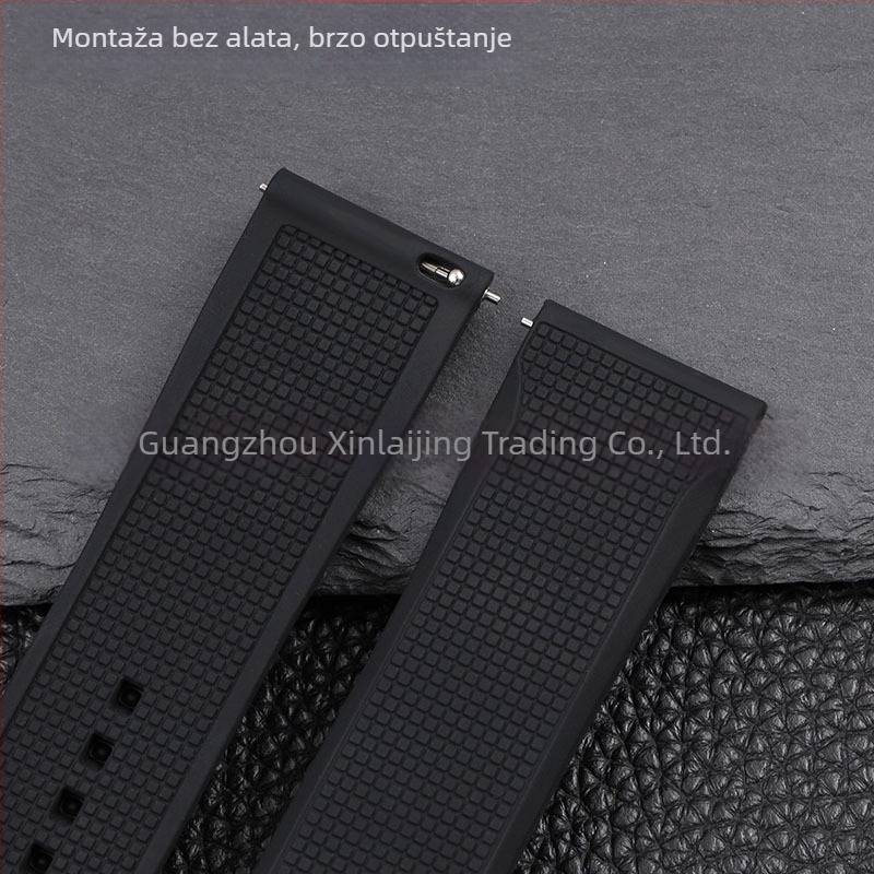 Silikonska narukvica za sat s leptir kopčom za Huawei GT seriju (GT246, GT2PRO, GT2E, Watch3) – Royal, ljeto 2024