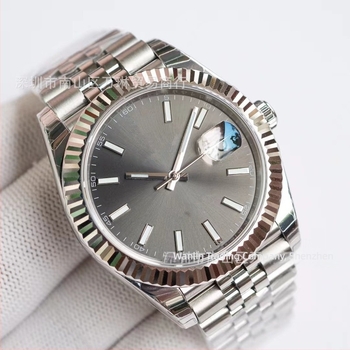 Mehanički ručni sat s mehanizmom Swiss ETA 3235, safirno staklo, vodootpornost 100 m, kućište i narukvica od nehrđajućeg čelika