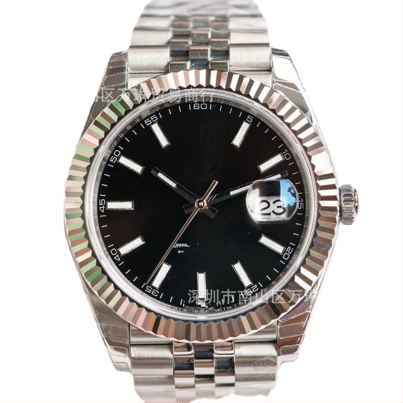 Mehanički ručni sat s mehanizmom Swiss ETA 3235, safirno staklo, vodootpornost 100 m, kućište i narukvica od nehrđajućeg čelika