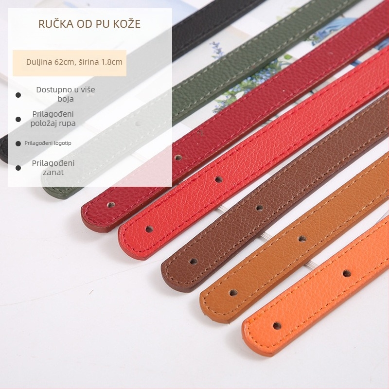 PU kožna ručka za torbu – naramenica za torbe, proljeće 2024