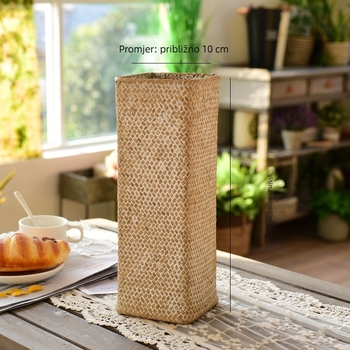 Saksija za cvijeće od plastike, za podnu upotrebu, pastoralnog stila, za kućno vrtlarstvo