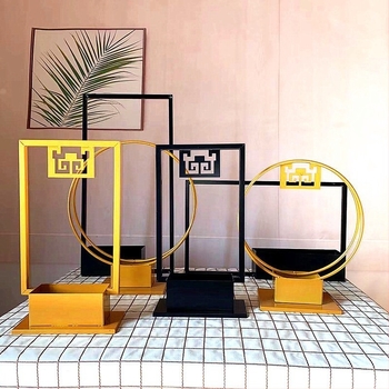 Željezna saksija za cvijeće, ručno izrađena, zavarena, kineskog stila