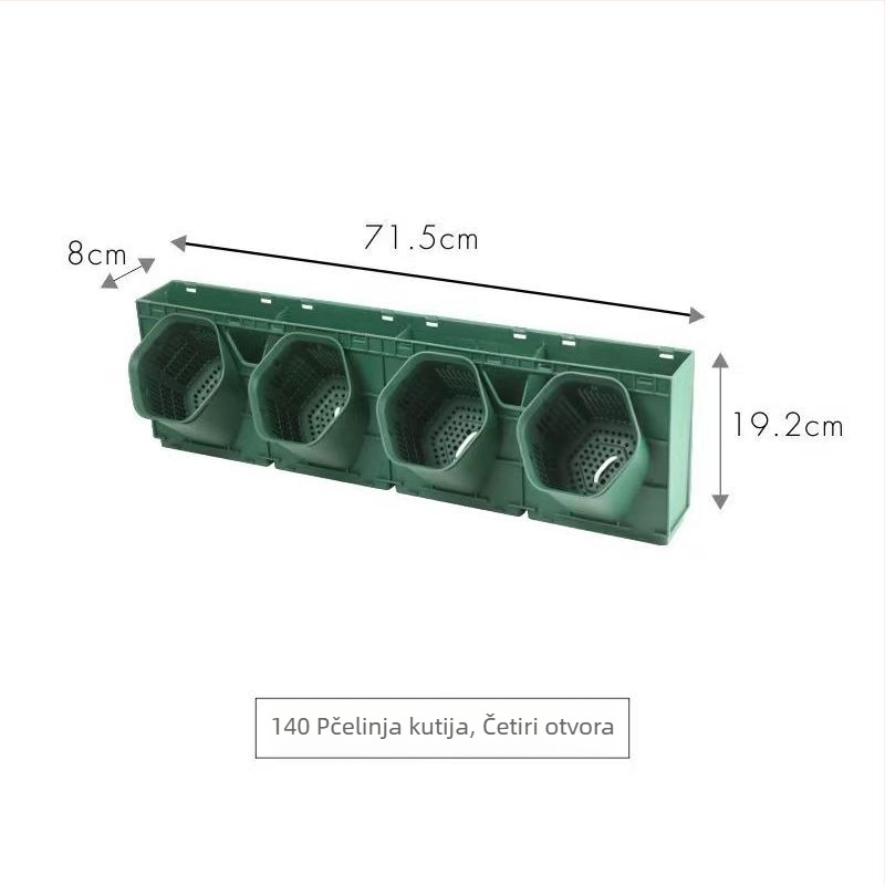 Saksija za cvijeće od polipropilena, otporna na koroziju, stojna na podu, za kućno vrtlarenje