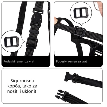 Psi maske za usta - prozračna, protiv uboda, protiv lajanja, funkcija produženoga jezika za vodu - Materijal: plastika, PE - Značka: Pampering - Kutija: 100 kom