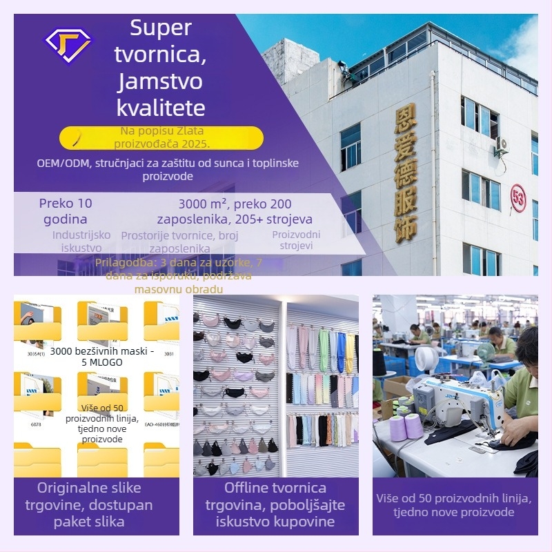 Dječja 3D maska s dizajnom medvjeda, zimska i otporna na vjetar, s trakom za uši, UPF50+ UV zaštita, Derong materijal, za uzrast 3–10 godina