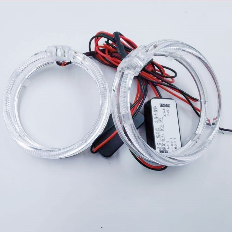 LED prednja svjetla s angel eyes, 2-redna vanjska vožnja, 12V, 35W, 3000 lm, 30000 h