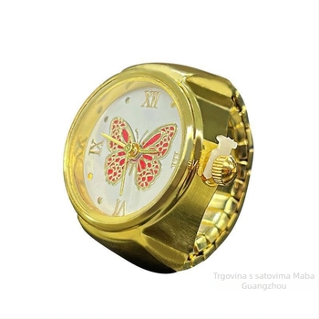 Prsten sat – Kvarc SL68; Kaiš od nehrđajućeg čelika; Kućište od legure; Vodootpornost: Nije vodootporan