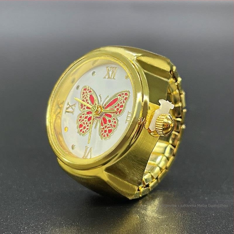 Prsten sat – Kvarc SL68; Kaiš od nehrđajućeg čelika; Kućište od legure; Vodootpornost: Nije vodootporan