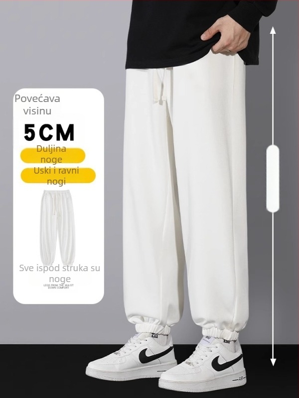 Muške zimske hlače s flecom, širokog kroja, cargo stil, casual dugačke hlače